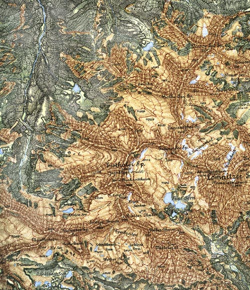 [Detail-Karte 1:25 000]