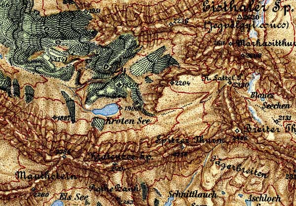 Zadnia Dolina Jaworowa na Detailkarte